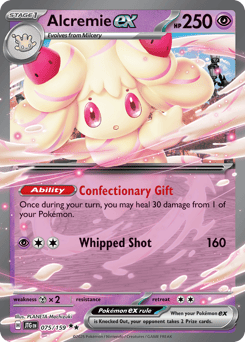 Alcremie ex Journey Together #75