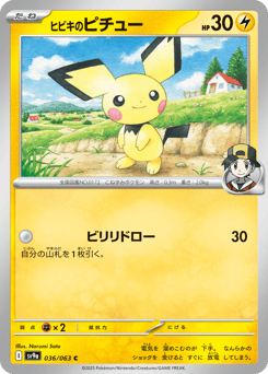 Japanese Pichu (ヒビキのピチュー)