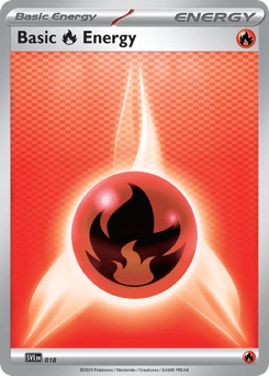 Basic Fire Energy Scarlet & Violet Energies #18