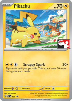 Pikachu Scarlet & Violet Black Star Promos #101