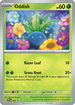 Oddish Scarlet & Violet Black Star Promos #102
