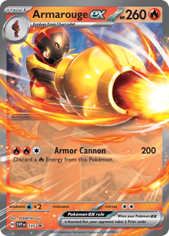 Armarouge ex Scarlet & Violet Black Star Promos #105