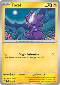 Toxel Scarlet & Violet Black Star Promos #119