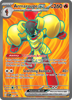 Armarouge ex Scarlet & Violet Black Star Promos #125