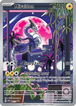 Miraidon Scarlet & Violet Black Star Promos #13