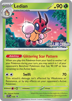 Ledian Scarlet & Violet Black Star Promos #133