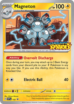 Magneton Scarlet & Violet Black Star Promos #153