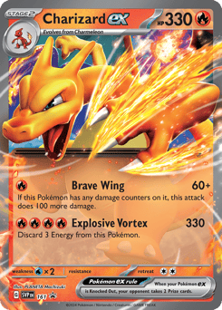 Charizard ex Scarlet & Violet Black Star Promos #161