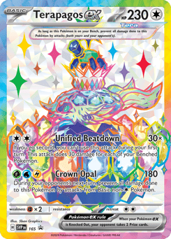 Terapagos-ex Scarlet & Violet Black Star Promos #165