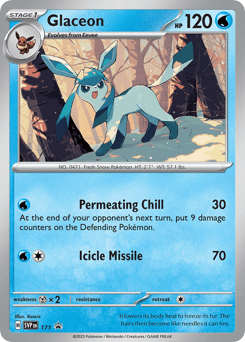 Glaceon Scarlet & Violet Black Star Promos #171