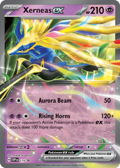 Xerneas ex Scarlet & Violet Black Star Promos #179