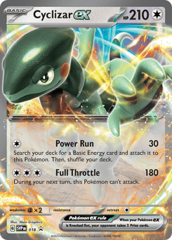 Cyclizar ex Scarlet & Violet Black Star Promos #18