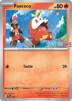 Fuecoco Scarlet & Violet Black Star Promos #192