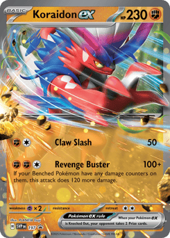 Koraidon ex Scarlet & Violet Black Star Promos #197