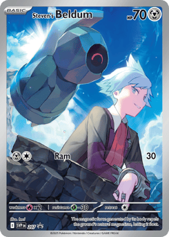 Steven's Beldum Scarlet & Violet Black Star Promos #207