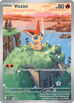 Victini Scarlet & Violet Black Star Promos #208