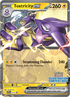 Toxtricity ex Scarlet & Violet Black Star Promos #215