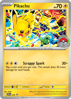 Pikachu Scarlet & Violet Black Star Promos #225