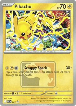 Pikachu Scarlet & Violet Black Star Promos #225