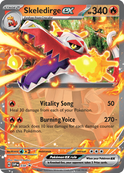 Skeledirge ex Scarlet & Violet Black Star Promos #34