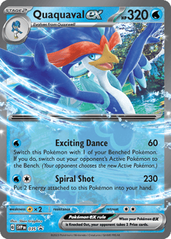 Quaquaval ex Scarlet & Violet Black Star Promos #35