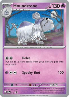 Houndstone Scarlet & Violet Black Star Promos #42