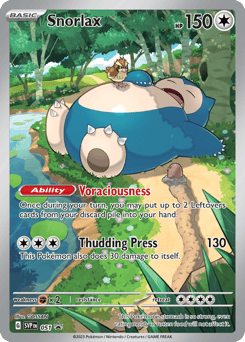 Snorlax Scarlet & Violet Black Star Promos #51