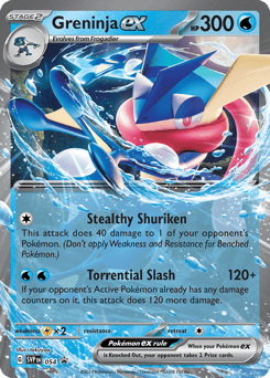 Greninja ex Scarlet & Violet Black Star Promos #54