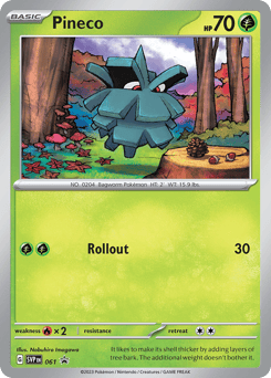 Pineco Scarlet & Violet Black Star Promos #61
