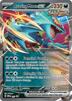 Roaring Moon ex Scarlet & Violet Black Star Promos #67