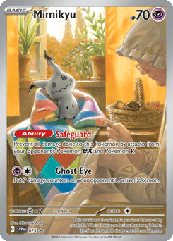 Mimikyu Scarlet & Violet Black Star Promos #75