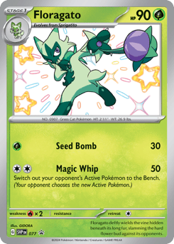 Floragato Scarlet & Violet Black Star Promos #77