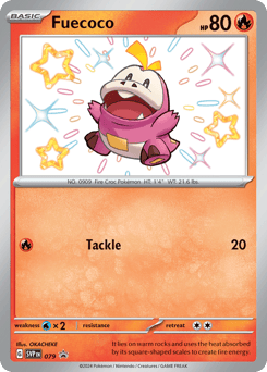 Fuecoco Scarlet & Violet Black Star Promos #79