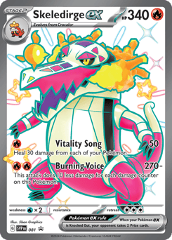 Skeledirge ex Scarlet & Violet Black Star Promos #81