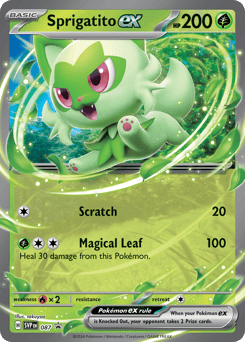 Sprigatito ex Scarlet & Violet Black Star Promos #87