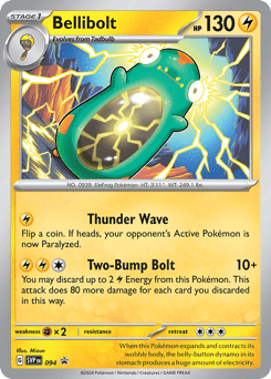 Bellibolt Scarlet & Violet Black Star Promos #94