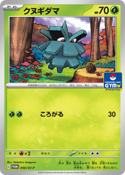 Japanese Pineco (クヌギダマ)