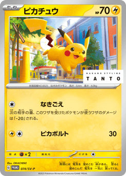 Japanese Pikachu (ピカチュウ)