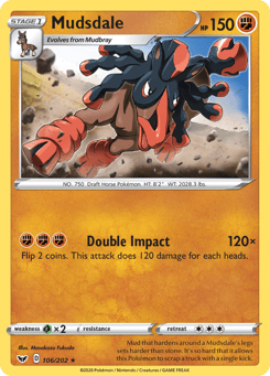 Mudsdale Sword & Shield #106