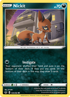 Nickit Sword & Shield #125