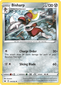 Bisharp Sword & Shield #134