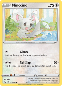 Minccino Sword & Shield #145