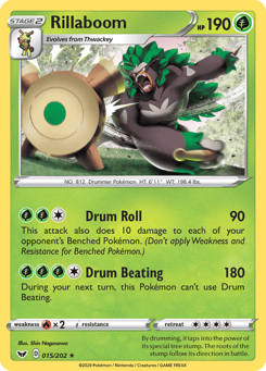 Rillaboom Sword & Shield #15