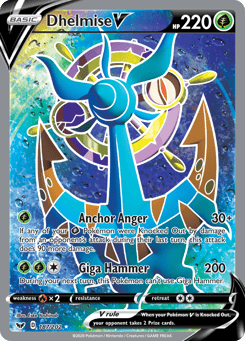 Dhelmise V Sword & Shield #187