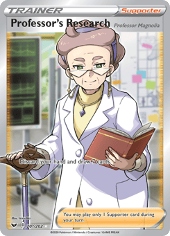 Professor's Research (Professor Magnolia) Sword & Shield #201