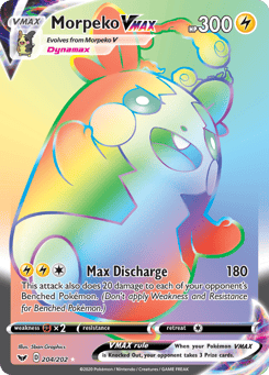 Morpeko VMAX Sword & Shield #204
