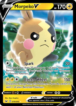 Morpeko V Sword & Shield #79