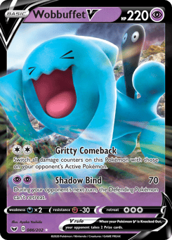 Wobbuffet V Sword & Shield #86