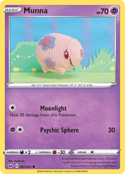 Munna Sword & Shield #87