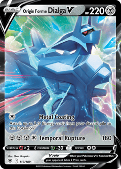 Origin Forme Dialga V Astral Radiance #113